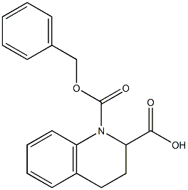 3,4-Dihydro-2H-quinoline-1,2-dicarboxylic acid 1-benzyl ester structure