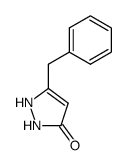 5-benzyl-1H-pyrazol-3(2H)one Structure