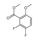 Methyl 2,3-difluoro-6-methoxybenzoate结构式