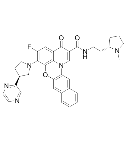 Quarfloxin Structure