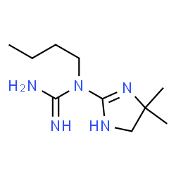 Guanidine, N-butyl-N-(4,5-dihydro-4,4-dimethyl-1H-imidazol-2-yl)- (9CI) picture