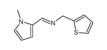 2-Thiophenemethanamine,N-[(1-methyl-1H-pyrrol-2-yl)methylene]-(9CI) structure