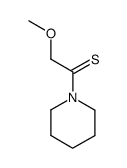 Piperidine,1-(2-methoxy-1-thioxoethyl)- (9CI)结构式