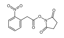 (2,5-dioxopyrrolidin-1-yl) 2-(2-nitrophenyl)acetate结构式