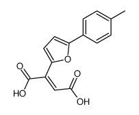 2-(5-(p-tolyl)furan-2-yl)fumaric acid结构式