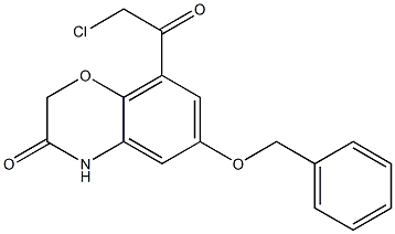 6-(苄氧基)-8-(2-氯乙酰基)2H-苯并[1,4]恶嗪-3(4H)-酮图片