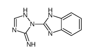 1H-1,2,4-Triazol-5-amine,1-(1H-benzimidazol-2-yl)-(9CI) picture