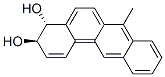 (3R)-3,4-Dihydro-7-methylbenzo[a]anthracene-3β,4α-diol structure