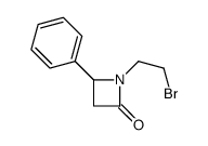 1-(2-bromoethyl)-4-phenylazetidin-2-one Structure