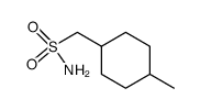 1-(4-methylcyclohexyl)methanesulfonamide结构式