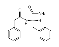 Nα-(phenylacetyl)phenylalaninamide Structure