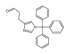 3-(1-三苯甲基-1H-咪唑-4-基)丙醛图片