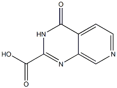 3,4-二氢-4-氧代-吡啶并[3,4-D]嘧啶-2-羧酸结构式