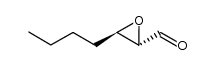 (2S,3R)-3-butyloxirane-2-carbaldehyde Structure