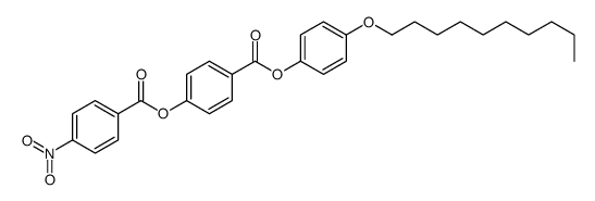 [4-(4-decoxyphenoxy)carbonylphenyl] 4-nitrobenzoate Structure