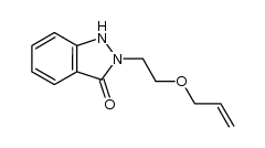 2-(2-(allyloxy)ethyl)-1H-indazol-3(2H)-one Structure