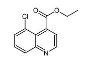 ethyl 5-chloroquinoline-4-carboxylate Structure