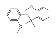 1-methoxy-2-[1-(2-methoxyphenyl)-2-methylpropan-2-yl]benzene Structure