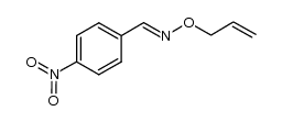 p-nitrobenzaldoxime allyl ether Structure