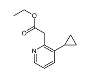 ethyl 2-(3-cyclopropylpyridin-2-yl)acetate图片