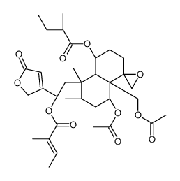 筋骨草素H1结构式