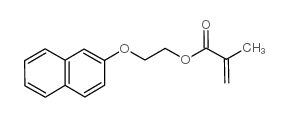 2-(2-萘氧基)-甲基丙烯酸乙酯结构式