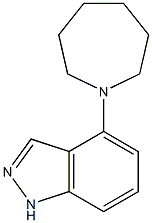 4-Azepan-1-yl-1H-indazole Structure