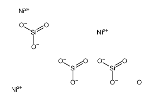 dioxido(oxo)silane,nickel(2+) Structure