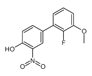 4-(2-fluoro-3-methoxyphenyl)-2-nitrophenol Structure