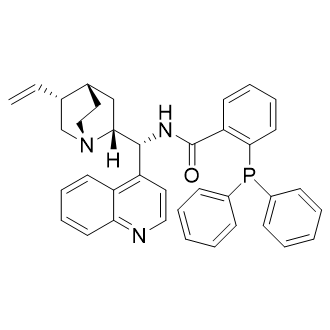 N-(9R)-Cinchonan-9-yl-2-(diphenylphosphino)benzamide structure