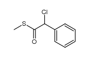 methyl 2-chloro-2-phenylthioacetate结构式