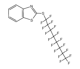 2-((perfluorooctyl)thio)benzo[d]thiazole Structure