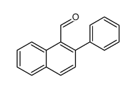 2-Phenylnaphthalene-1-carboxaldehyde结构式