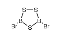 3,5-dibromo-1,2,4-trithia-3,5-diborolane结构式