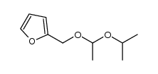 2-[(1-isopropoxyethoxy)methyl]furan Structure