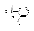 2-(dimethylamino)benzenesulfonic acid Structure