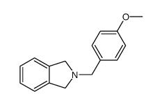 2-(4-methoxybenzyl)-2,3-dihydro-1H-isoindole Structure