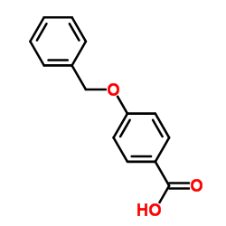 4-(Benzyloxy)benzoic acid Structure