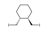 trans-1,2-bis(iodomethyl)cyclohexane Structure