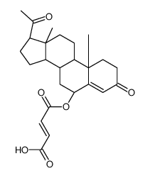 progesterone 6-hemimaleate结构式