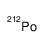 polonium-212 atom Structure