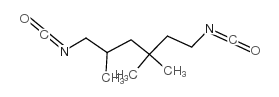 1,6-二异氰酸根合-2,4,4-三甲基环己烷结构式