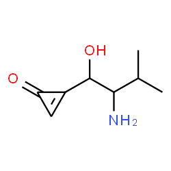 2-Cyclopropen-1-one,2-(2-amino-1-hydroxy-3-methylbutyl)- structure