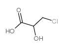 β-Chlorolactic acid structure