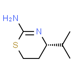 4H-1,3-Thiazin-2-amine,5,6-dihydro-4-(1-methylethyl)-,(S)-(9CI) Structure