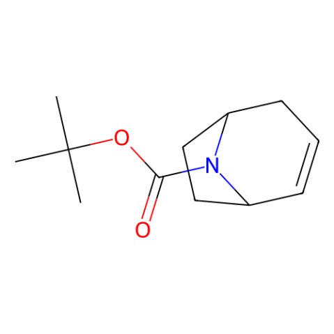 tert-butyl 8-azabicyclo[3.2.1]oct-2-ene-8-carboxylate结构式