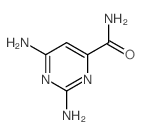 4-Pyrimidinecarboxamide,2,6-diamino- structure