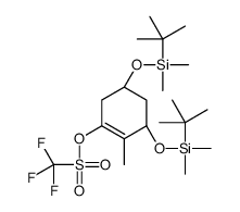 (3S,5S)-3,5-Bis(tert-butyldimethylsilyloxy)-2-Methyl-1-cyclohexen-1-ol 1-Trifluoromethanesulfonate picture