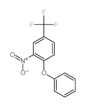 Benzene,2-nitro-1-phenoxy-4-(trifluoromethyl)- structure