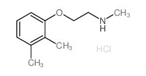 N-[2-(2,3-Dimethylphenoxy)ethyl]-N-methylamine hydrochloride structure